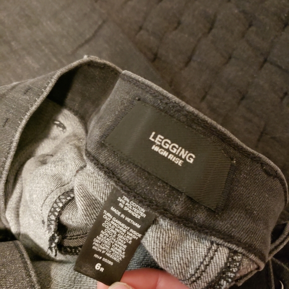 Express Retro Black Skinny Jeans - Picture 7 of 10